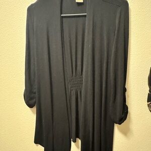 Eyelash Couture Black Women's Cardigan